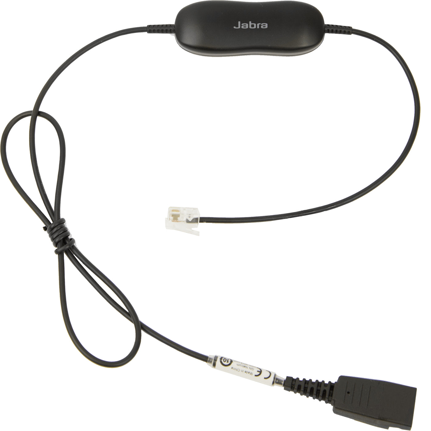 Jabra GN1216 - Cable para auriculares - Jack de desconexión rápida a RJ-9 macho - 80 cm - para Avaya one-X Deskphone Edition 96XX, Jabra GN 2000, GN2000, BIZ 2400, 2400 3in1, GN2000