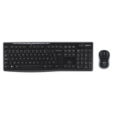 Logitech MK270 Wireless Combo - Conjunto de teclado e rato - sem fios - 2.4 GHz - Bélgica