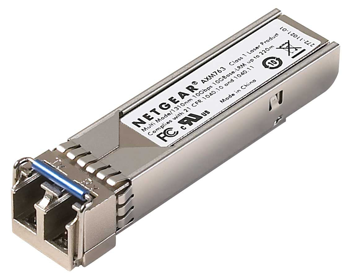 NETGEAR ProSafe AXM763 - Módulo de transceptor SFP+ - 10 GigE - 10GBase-LRM - multi-modo LC - até 260 m - para NETGEAR M4300-28G-PoE+