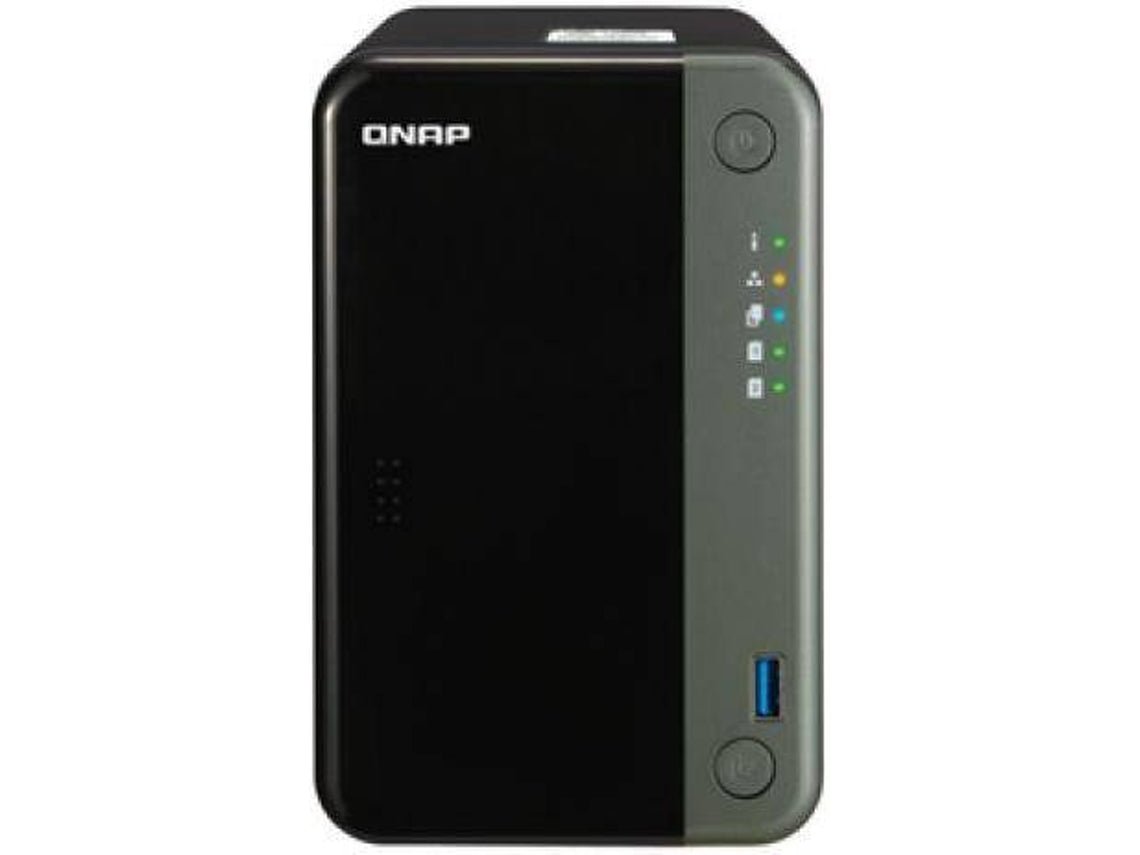 QNAP NAS 2 BAY INTEL CELERON QUAD CORE 2.0GHZ 4GB RAM