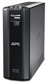 APC Back-UPS Pro 1500 - UPS - AC 230 V - 865 Watt - 1500 VA - RS-232, USB - output connectors: 10 - black