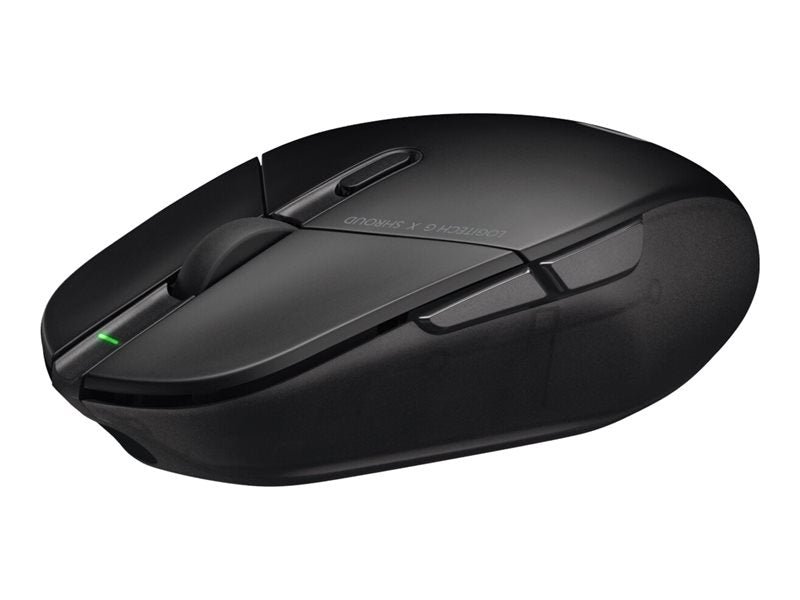 Logitech G G303 Shroud Edition - Mouse - optical - wireless, wired - USB, LIGHTSPEED - Logitech LIGHTSPEED receiver (910-006105)