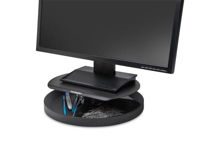 Kensington SmartFit Spin2 - Plataforma - para monitor - negro