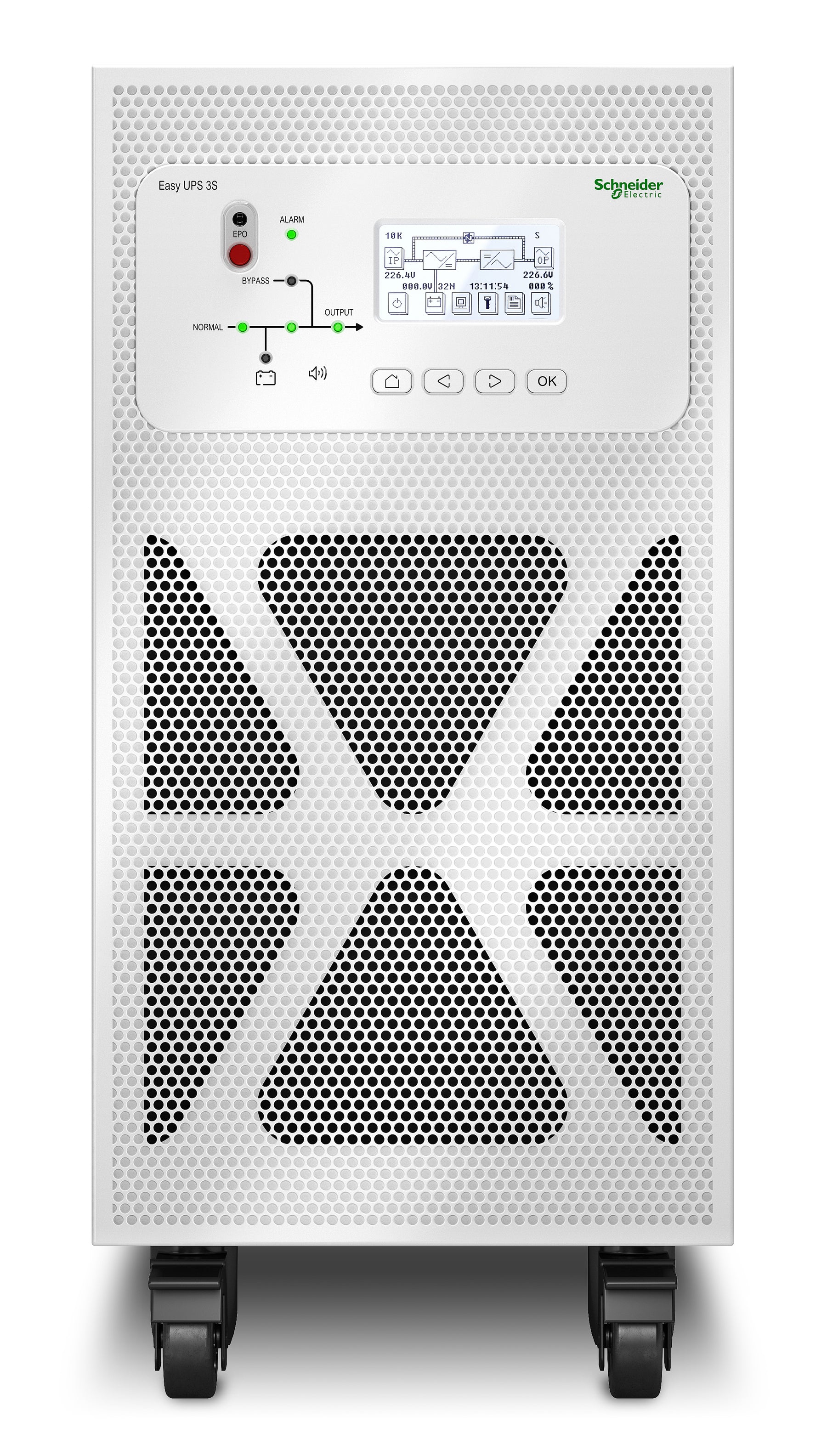 Schneider Electric Easy UPS 3S E3SUPS15KH - UPS - AC 400 V - 15 kW - 15000 VA - 3 fases - blanco