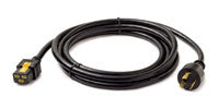 APC - Power cord - NEMA L5-20 (M) to IEC 60320 C19 - AC 100/120 V - 20 A - 3 m - black -