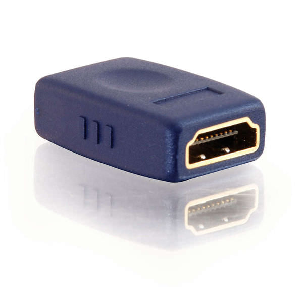 C2G Velocity HDMI Coupler - HDMI Coupler - HDMI Female to HDMI Female - Blue