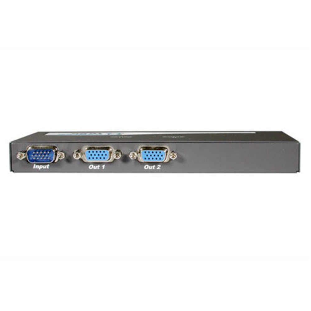 C2G 2-Port UXGA Monitor Splitter/Extender (Male Input) - Video Splitter - Desktop