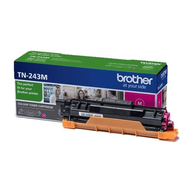 Brother TN243M - Magenta - original - cartucho de toner - para Brother DCP-L3510, L3517, L3550, HL-L3210, L3230, L3270, MFC-L3710, L3730, L3750, L3770