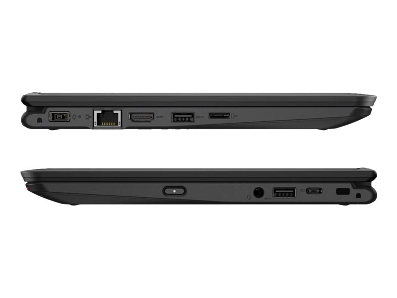 Lenovo ThinkPad Yoga 11e (5th Gen) 20LN - Design invertido - Intel Celeron N4120 / 1.1 GHz - Win 10 Pro 64-bit - UHD Graphics 600 - 4 GB RAM - 128 GB SSD NVMe - 11.6" IPS ecrã de toque 1366 x 768 (HD) - Wi-Fi 5 - preto