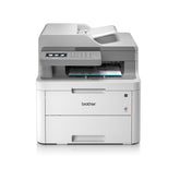 Brother DCP-L3550CDW - Multifunction Printer - Color - LED - 215.9 x 355.6 mm (original) - A4/Legal (media) - up to 18 ppm (copy) - up to 18 ppm (print) - 250 sheets - USB 2.0, LAN, WiFi(n)