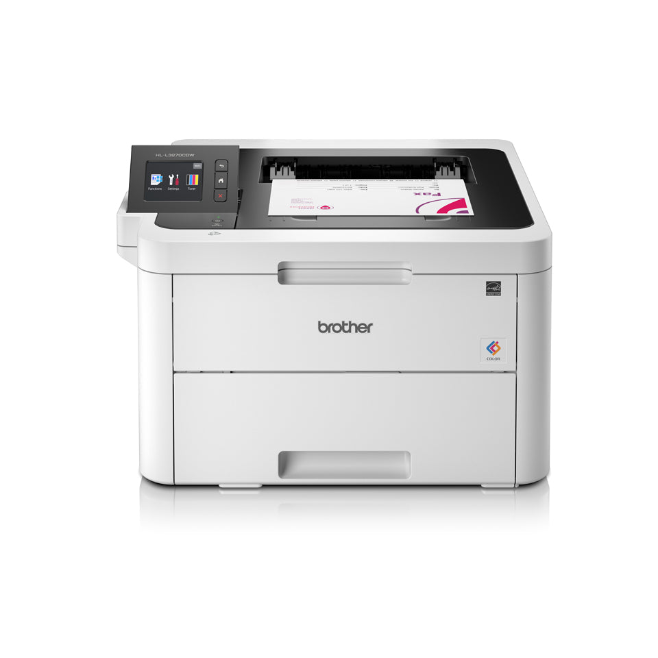 Brother HL-L3270CDW - Impresora - Color - Dúplex - LED - A4/Legal - 2400 x 600 ppp - hasta 25 ppm (mono) / hasta 25 ppm (color) - capacidad: 250 hojas - USB 2.0, LAN, Wi- Fi (n), servidor USB, NFC