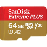 Extreme Plus microSDXC 64GB+SD Adapter