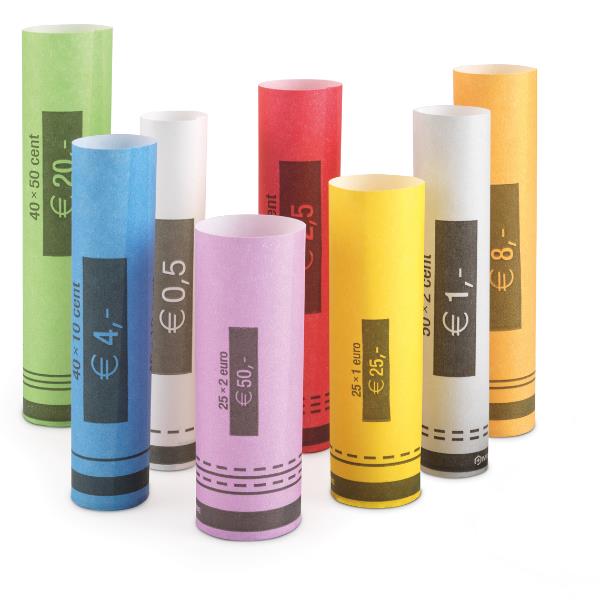 PAPER CYLINDERS FOR COINS
