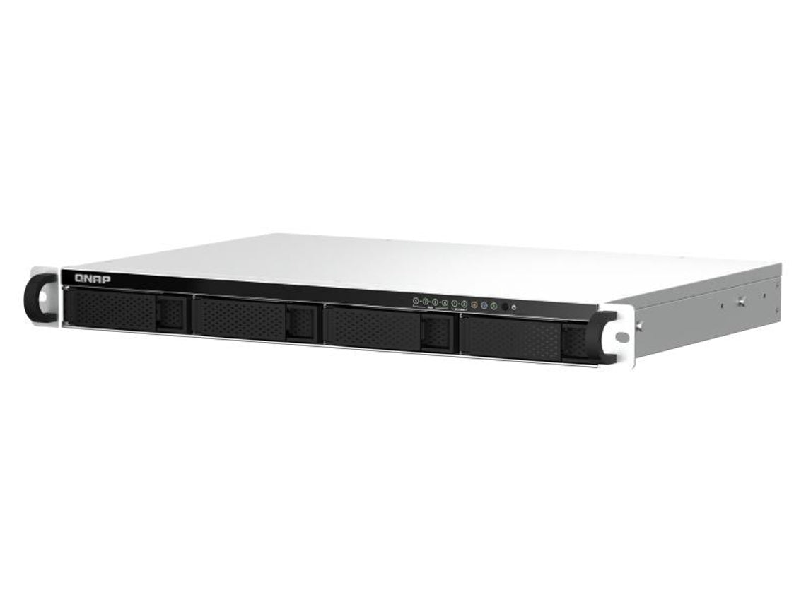 RACK QNAP NAS 1U CELERON 2.9GHZ QUAD NÚCLEO/4GB/USB