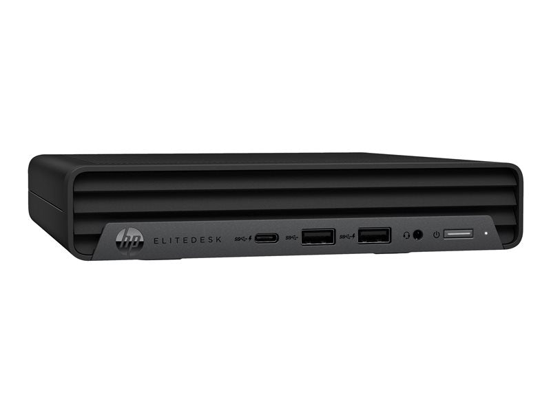 HP EliteDesk 800 G6 - Mini Desktop PC - Core i5 10500T / 2.3GHz - vPro - RAM 8GB - SSD 256GB - NVMe, TLC - UHD Graphics 630 - GigE - WLAN: 802.11a/b/g/n/ac/ax , Bluetooth 5.1 - Win 10 Pro 64-bit - monitor: none - keyboard: Portuguese