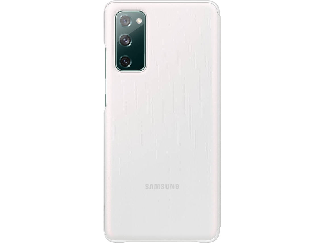 CARCASA SAMSUNG GALAXY S20 FE CLEAR VIEW BLANCO