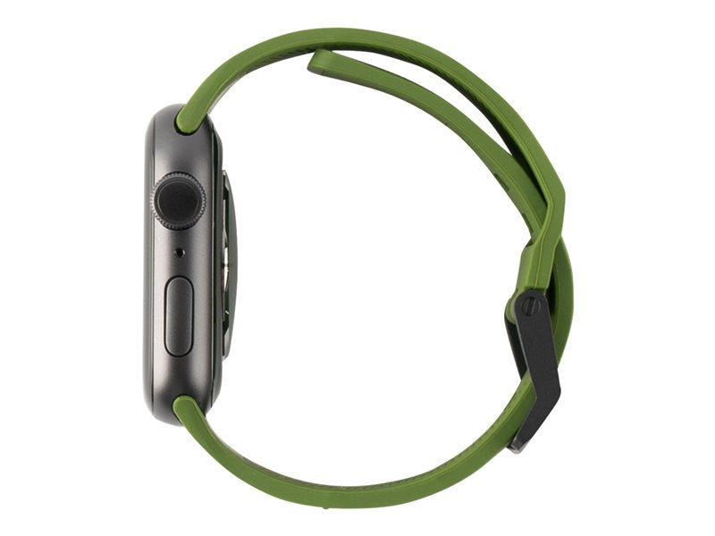 UAG Apple Watch Band 45mm/44mm/42mm, Series 7/6/5/4/3/2/1/SE - Scout Olive - Bracelete de relógio para relógio inteligente - azeitona - para Apple Watch (42 mm, 44 mm)