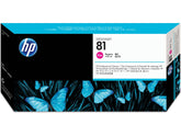 HP 81 - 13 ml - magenta - cabeçote de impressora com limpador - para DesignJet 5000, 5000ps, 5000ps uv, 5000uv, 5500, 5500 uv, 5500mfp, 5500ps, 5500ps uv