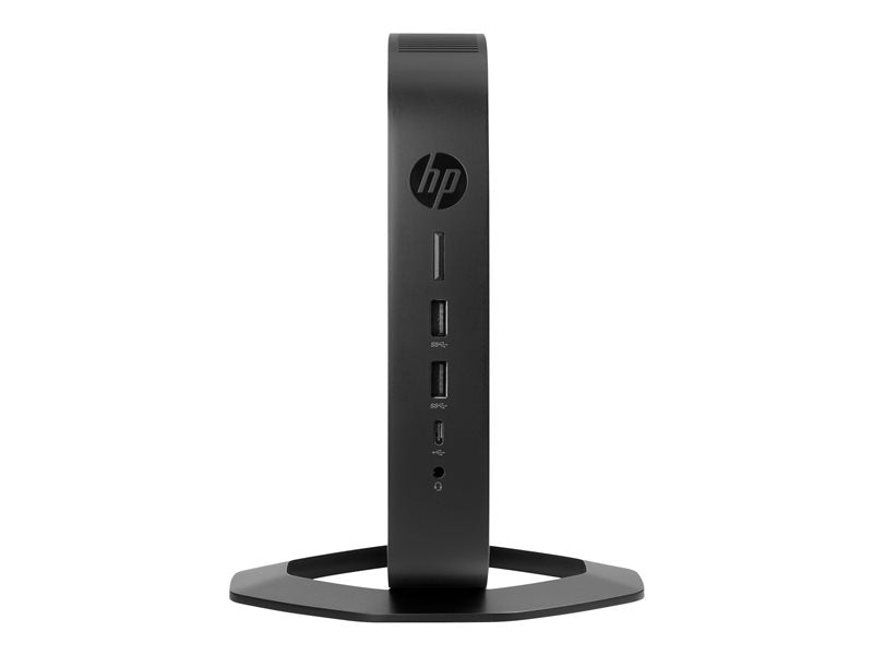 HP t640 - Thin client - SFF - 1 x Ryzen Embedded R1505G / 2,4 GHz - RAM 8 GB - Flash 32 GB - Radeon Vega 3 - GigE - WLAN: 802.11a/b/g/n/ac, Bluetooth 5.0 - Windows 10 IoT Enterprise para Thin Clients de 64 bits - monitor: ninguno - teclado: portugués