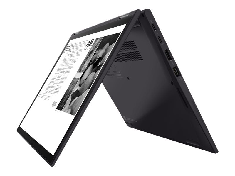 Lenovo ThinkPad X13 Yoga Gen 2 20W8 - Inverted design - Intel Core i5 1135G7 / 2.4 GHz - Evo - Win 10 Pro 64-bit - Iris Xe Graphics - 16 GB RAM - 512 GB SSD TCG Opal Encryption 2, NVMe - 13.3" IPS screen touch screen 2560 x 1600 (WQXGA) - Wi-Fi 6 - 4G LTE