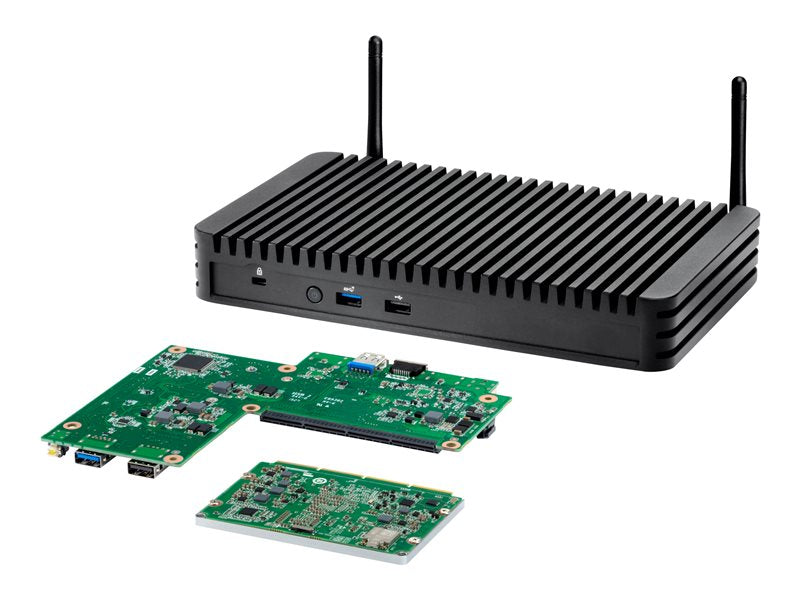 Intel Next Unit of Computing Kit Rugged Chassis Element - Barebone - mini PC - no CPU - GigE (BKCMCR1ABB2)