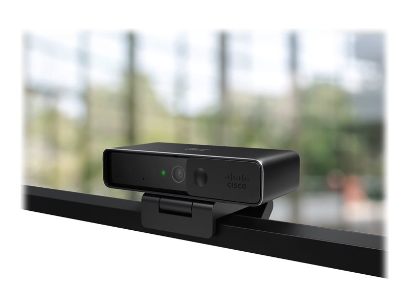 Cisco Webex Desk Camera - Webcam - Color - 13 MP - Audio - USB-C - MJPEG, YUY2, NV12 (CD-DSKCAM-C-WW)