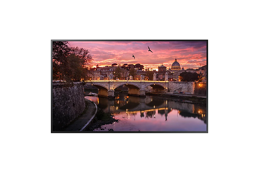 Samsung QB65R-B - Pantalla LCD serie QBR-B de clase diagonal de 65" con retroiluminación LED - Crystal UHD - Señalización digital - 4K UHD (2160p) 3840 x 2160