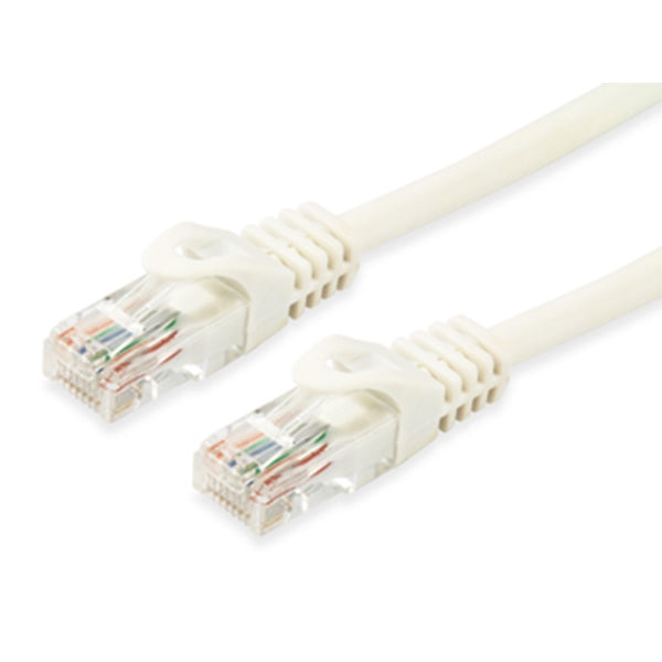 EQUIP CHICOTE CAT6A U/UTP 0.5MT BRANCO