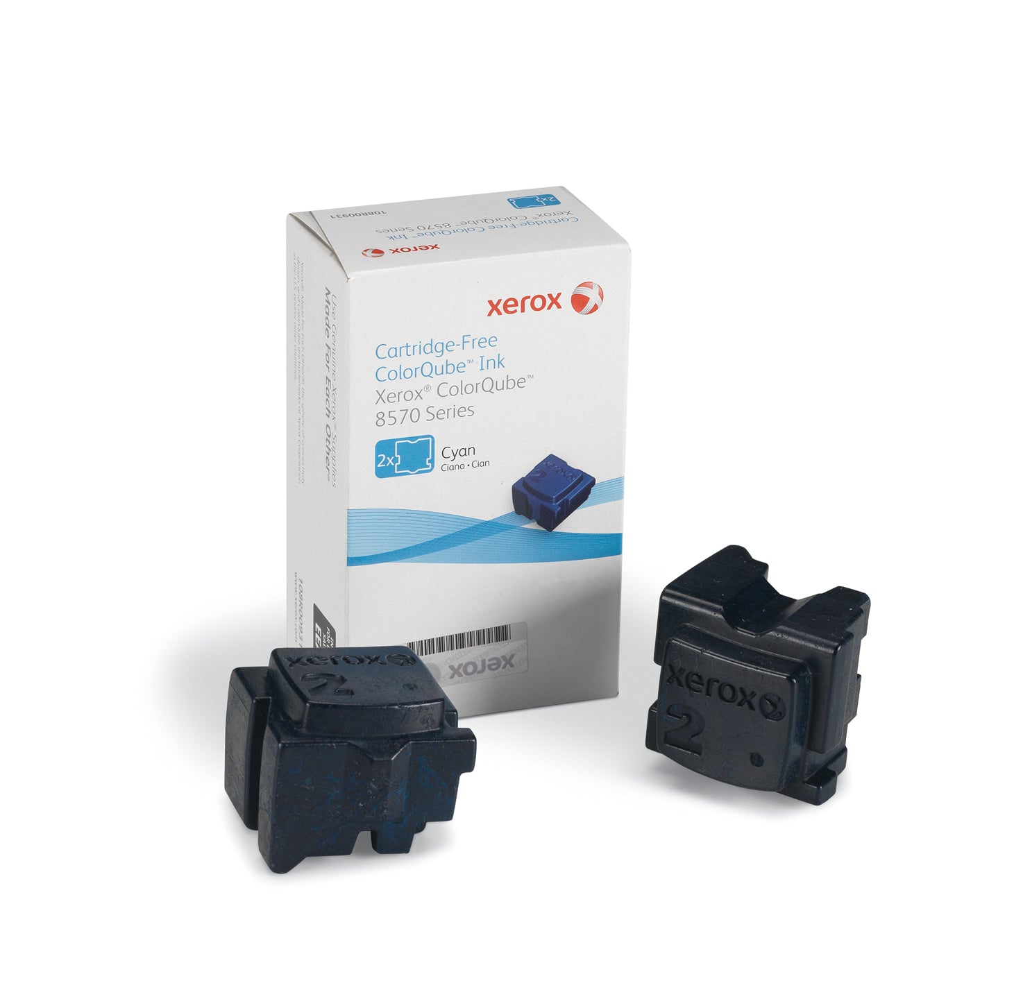 Xerox ColorQube 8580 - Azul cyan - tintas resistentes - para ColorQube 8570, 8580