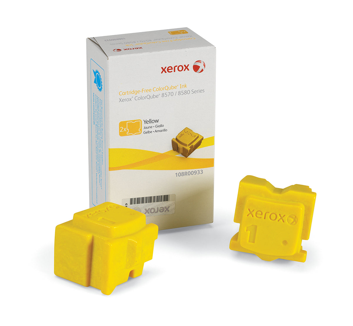 Xerox ColorQube 8580 - Yellow - Resistant Inks - for ColorQube 8570, 8580