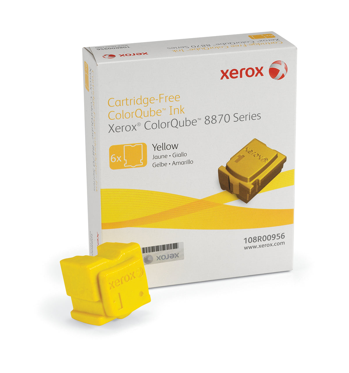 Xerox ColorQube 8870 - Amarelo - tintas resistentes - para ColorQube 8870DN, 8880/DN, 8880/DNM, 8880_ADN, 8880_ADNM