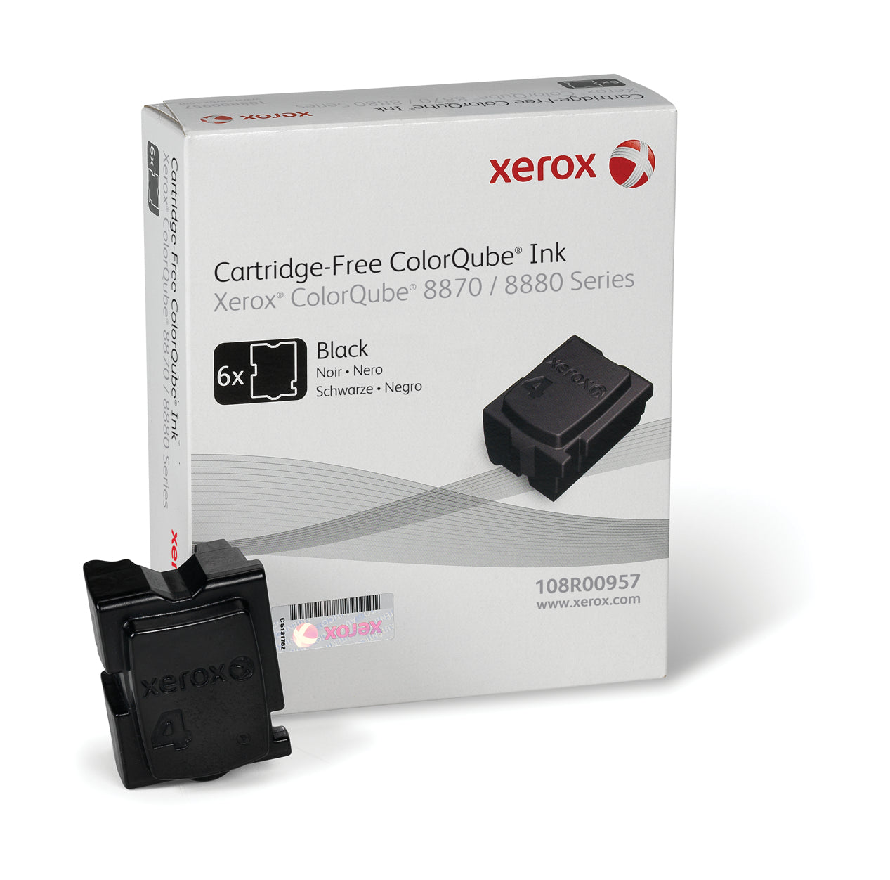 Xerox ColorQube 8870 - Preto - tintas resistentes - para ColorQube 8870DN, 8880/DN, 8880/DNM, 8880_ADN, 8880_ADNM