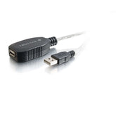 C2G TruLink USB 2.0 Active Extension Cable - Cabo de extensão USB - USB (F) para USB (M) - USB 2.0 - 12 m - activo - branco