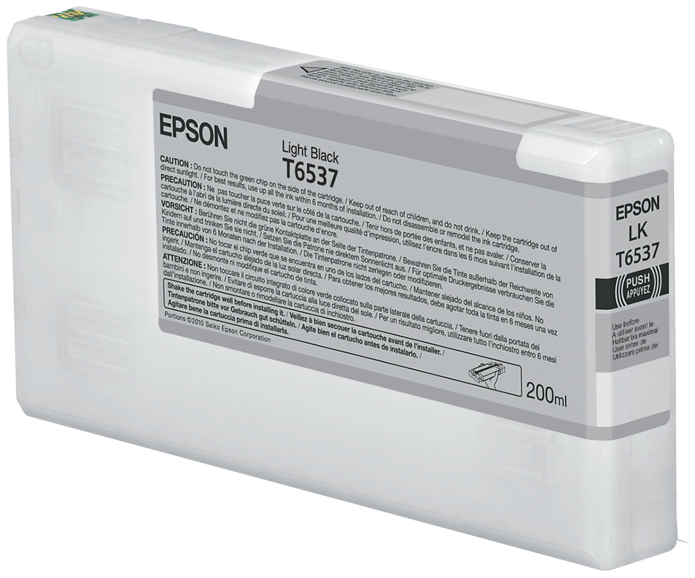 Epson - 200 ml - light black - original - ink cartridge - for Stylus Pro 4900, Pro 4900 Designer Edition, Pro 4900 Spectro_M1