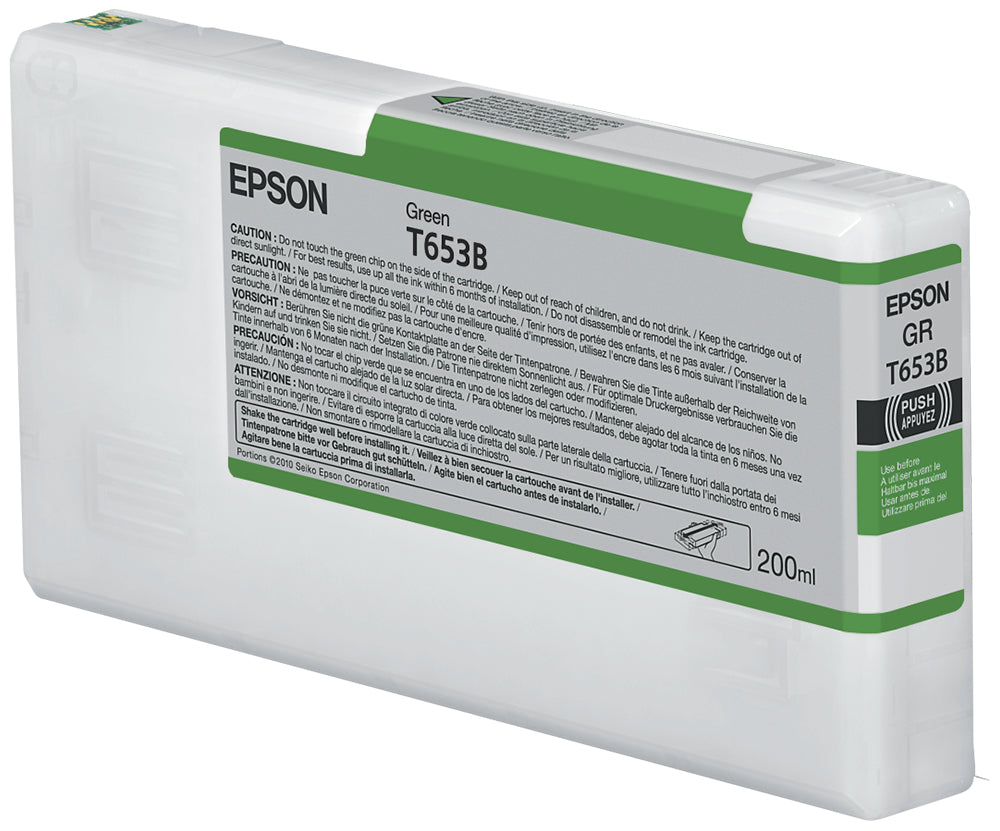 Epson - 200 ml - green - original - ink cartridge - for Stylus Pro 4900, Pro 4900 Designer Edition, Pro 4900 Spectro_M1