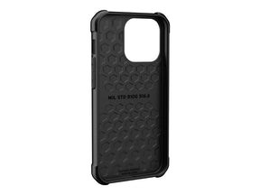 UAG Rugged Case for iPhone 13 Pro 5G [6.1-inch] - Metropolis LT Kevlar Black - Tampa posterior para telemóvel - compatibilidade MagSafe - KEVLAR - black kevlar - 6.1" - para Apple iPhone 13 Pro