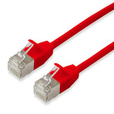 EQUIP CHICOTE CAT6A F/FTP LSZH 3MT VERMELHO