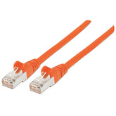 EQUIP CHICOTE CAT6A S/FTP LSZH 0.25MT LARANJA