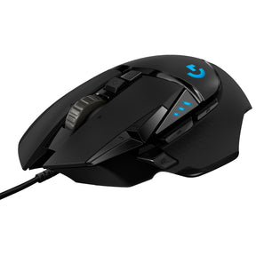 Logitech Gaming Mouse G502 (Hero) - Ratón - óptico - 11 botones - con cable - USB