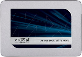 Crucial MX500 - SSD - encrypted - 2 TB - internal - 2.5" - SATA 6Gb/s - 256-bit AES - TCG Opal Encryption 2.0