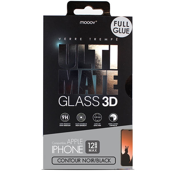 MOOOV TEMPERED GLASS 3D IPHONE 12 PRO MAX #PROMO #BLACK FRIDAY