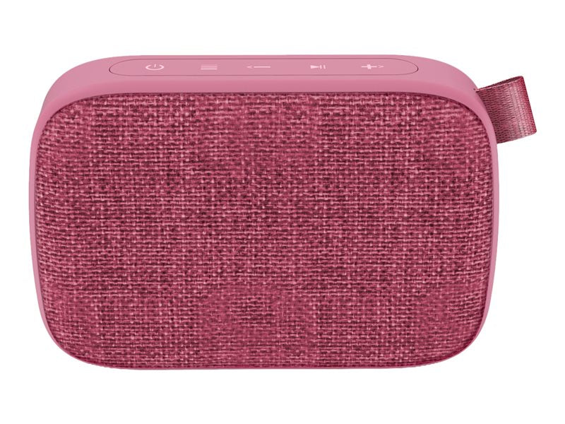 Energy Fabric Box 1+ Pocket - Altavoz - para uso portátil - inalámbrico - Bluetooth - 3 Watt - uva