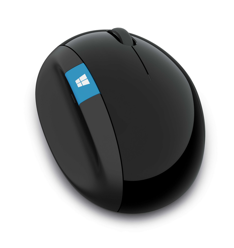 Microsoft Sculpt Ergonomic Mouse - Rato - 7 botões - sem fios - 2.4 GHz - receptor sem fio USB