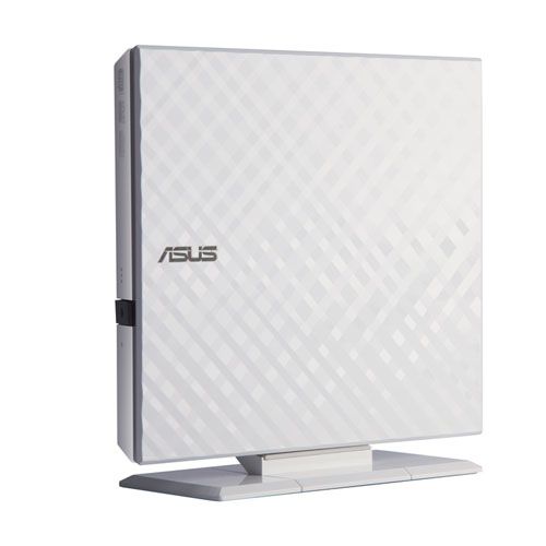 DVD+/-RW ASUS 8x Externo SlimWhite USB - SDRW-08D2S-U LITE