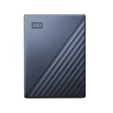 WD My Passport Ultra WDBC3C0020BBL - Hard drive - encrypted - 2 TB - external (portable) - USB 3.0 (USB C connector) - 256-bit AES - blue