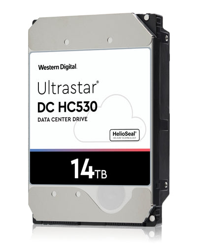 WD Ultrastar DC HC530 WUH721414ALE6L4 - Hard drive - 14 TB - internal - 3.5" - SATA 6Gb/s - 7200 rpm - buffer: 512 MB