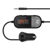 Belkin TuneCast In-Car 3.5mm to FM Transmitter - FM Transmitter / Digital Player Power Adapter