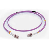 C2G 2m LC/LC OM4 LSZH Fiber Patch - Purple - Patch cable - multi-mode LC (M) to multi-mode LC (M) - 2 m - fiber optic - duplex - 50 / 125 micron - OM4 - purple