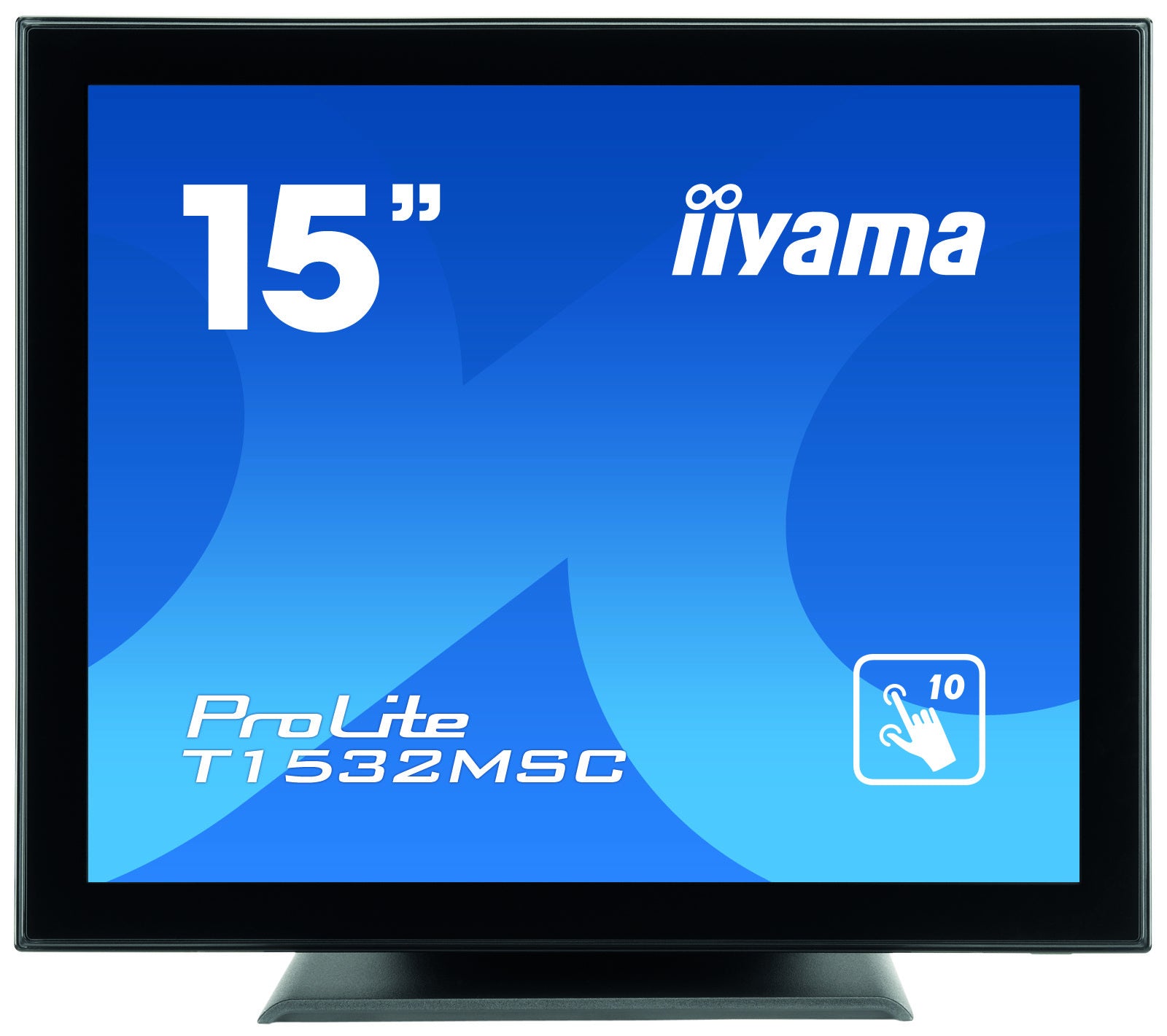 iiyama ProLite T1532MSC-B5AG - Monitor LED - 15" - pantalla táctil - 1024 x 768 @ 75 Hz - TN - 370 cd/m² - 700:1 - 8 ms - HDMI, VGA, DisplayPort - altavoces - negro