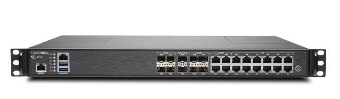 SonicWall NSa 3650 - Advanced Edition - dispositivo de segurança - 10 GigE, 2.5 GigE - 1U - SonicWALL Secure Upgrade Plus Program (opção de 3 anos) - montável em gabinete